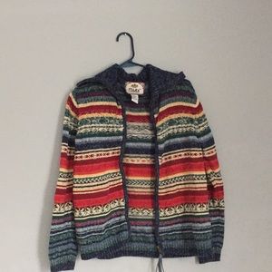 Oversized Knit Sweater Jacket